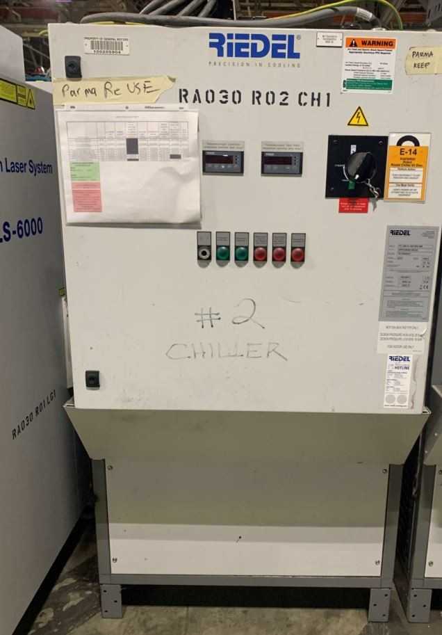 Comau Laser System Chiller - LAB & SCIENTIFIC