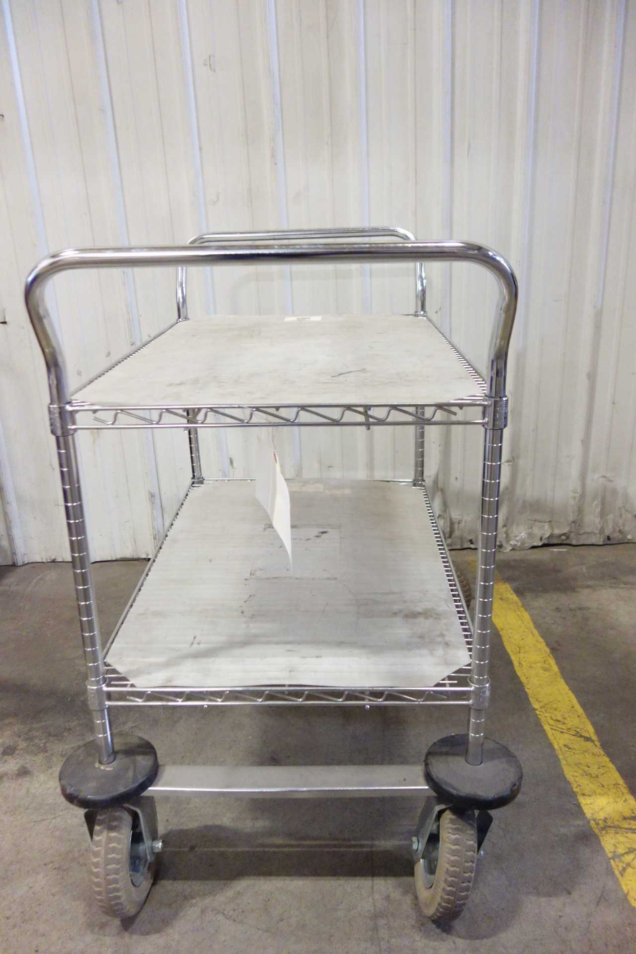 NEXEL UTILITY CART WITH 2 SHELVES - ROLLING CARTS
