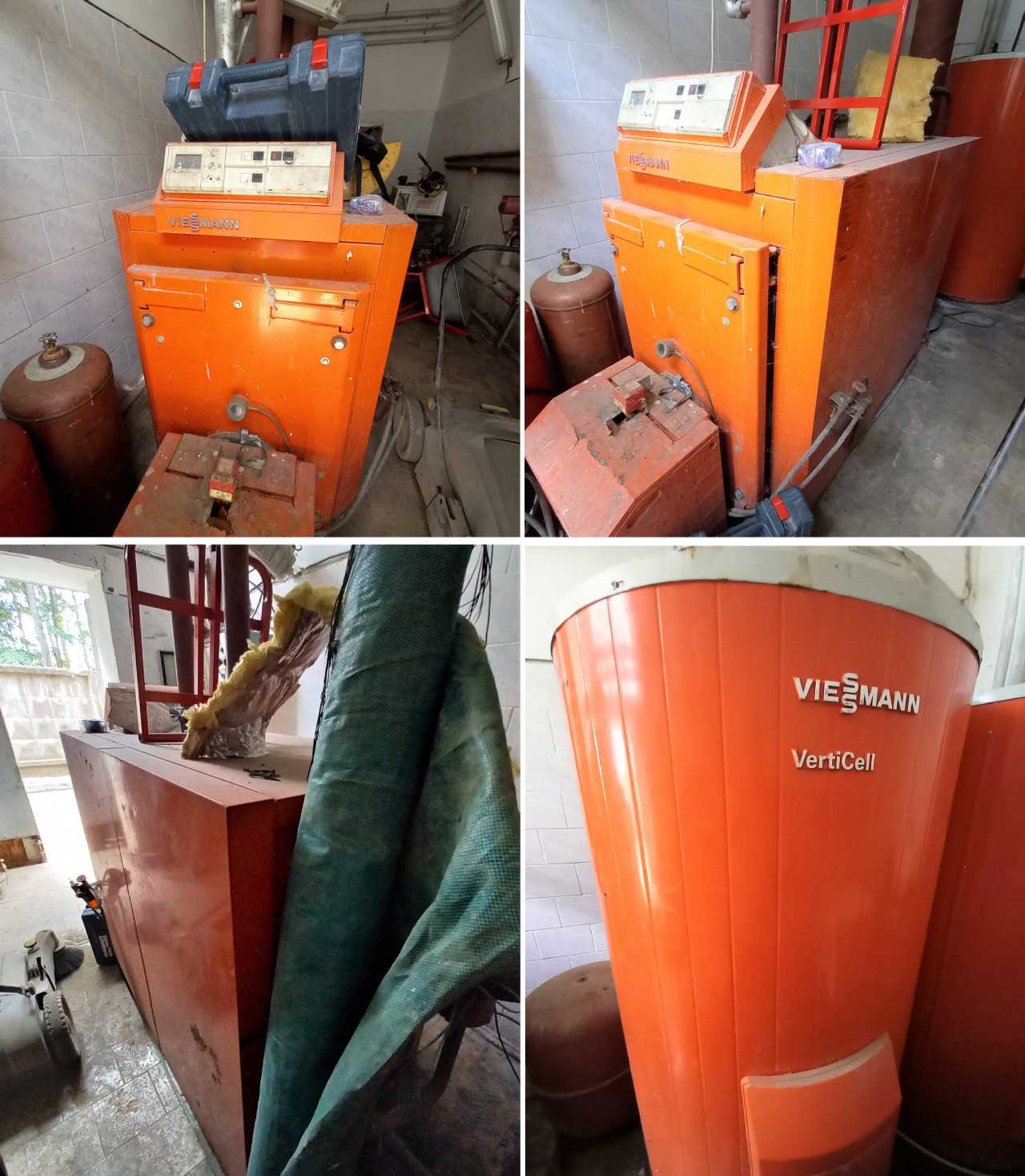 Viessmann diesel boiler 170 kW excellent condition - PROCESS EQUIPMENT