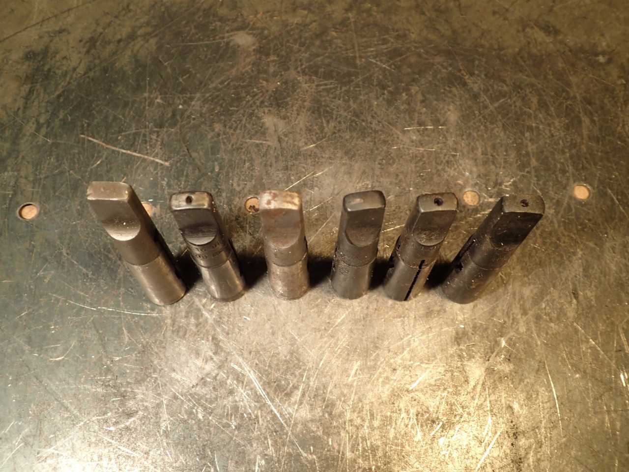 6 Pc Lot Morse Taper #2 Drill Collets 3/16" 5/16" 3/8" 23/64" 27/64 1/2" MT2 2MT - MACHINING ACCESSORIES & TOOLING