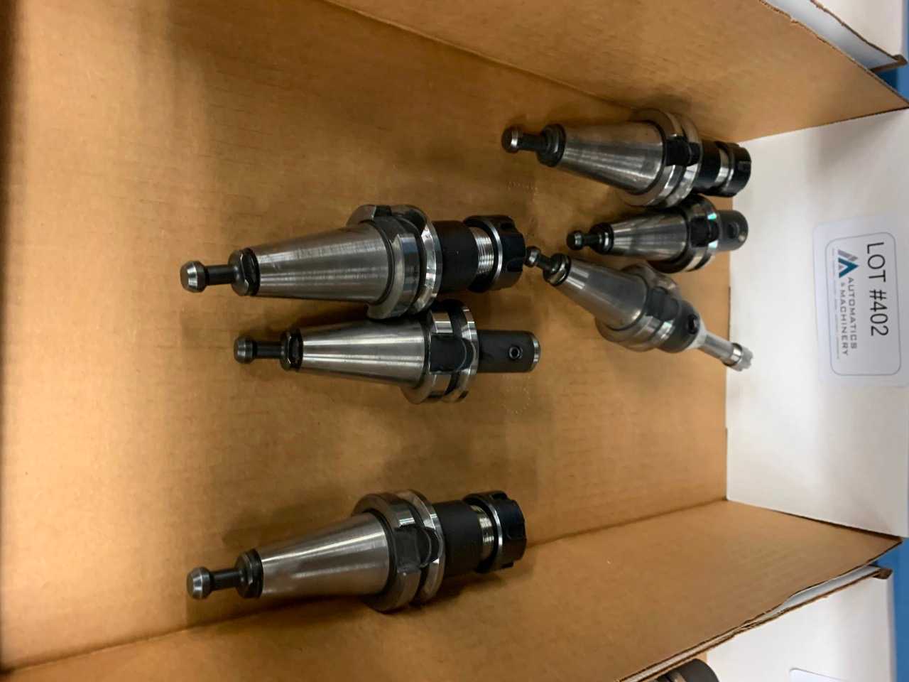 (6) CAT 40 Toolholders - ELECTRIC POWER TOOLS (6) CAT 40 Toolholders - ELECTRIC POWER TOOLS