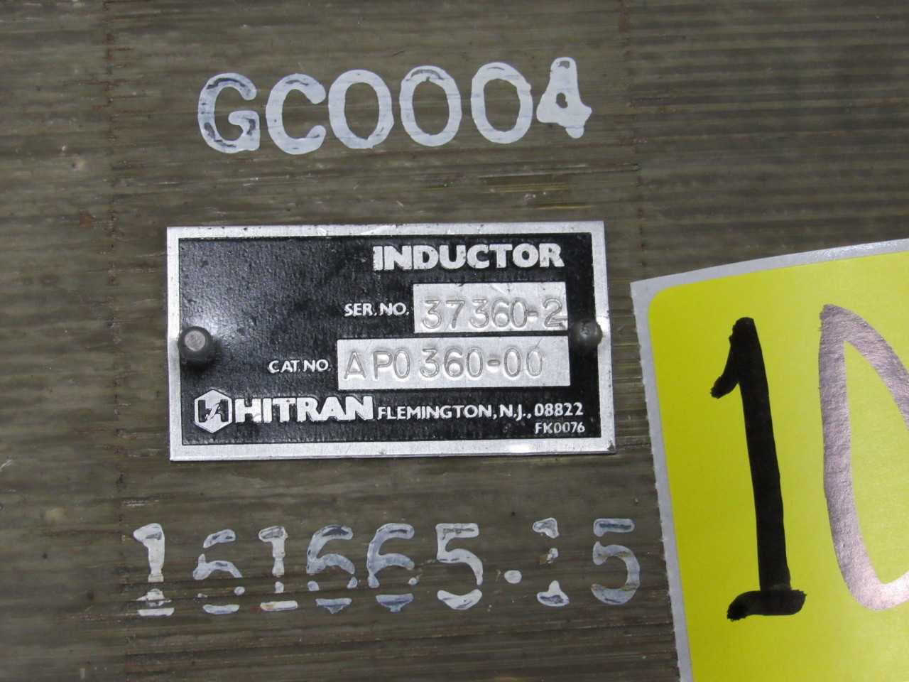 Hitran/Inductor Transformer - CONTROL TRANSFORMERS