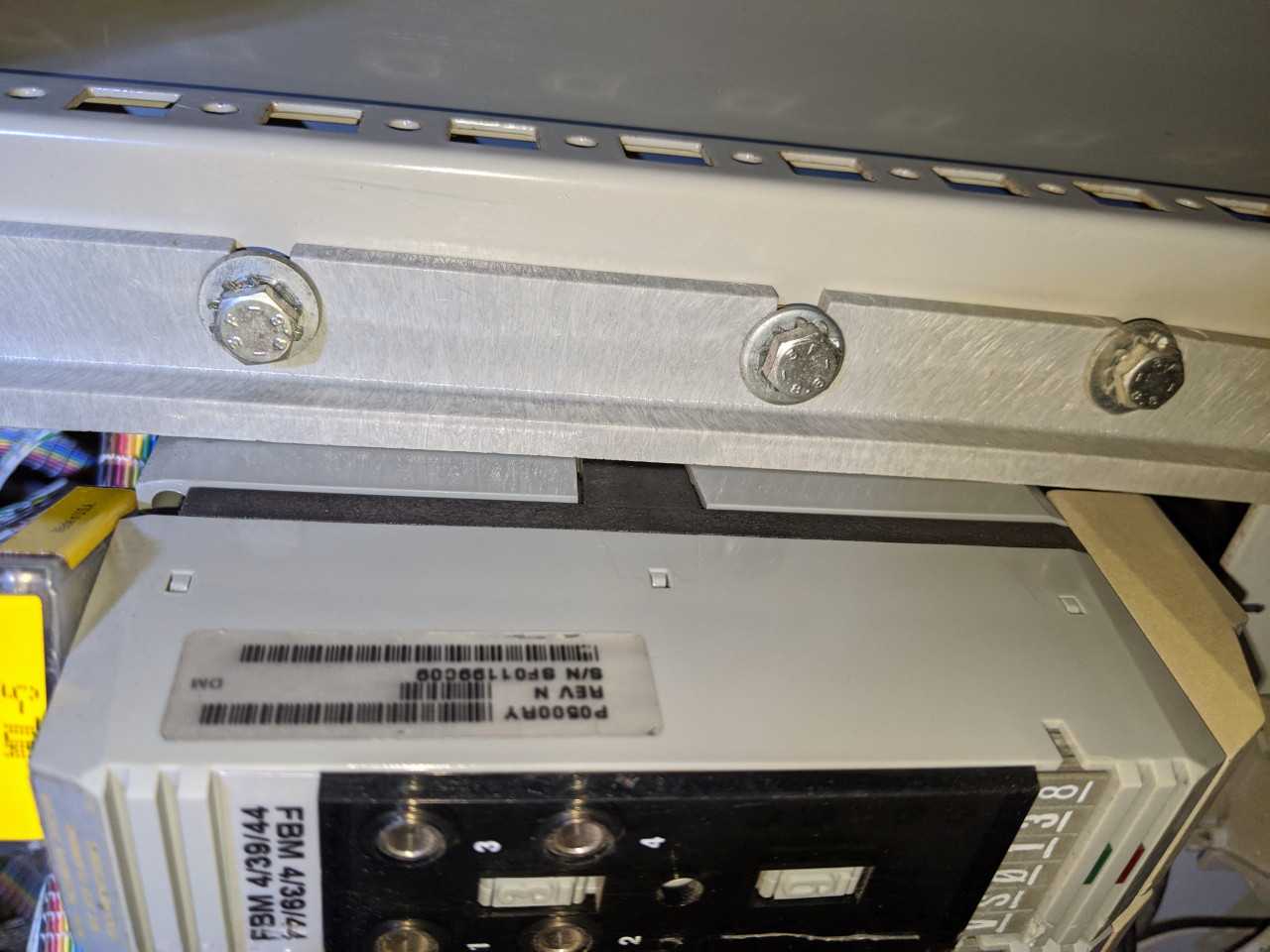 FOXBORO FBM I/A SERIES CONTROL CABINET W/ MODULES - AUTOMATION & CONTROLS