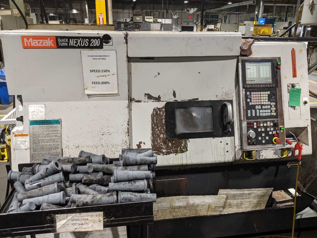2005 MAZAK QTN-200 CNC TURNING CENTER - CNC LATHES