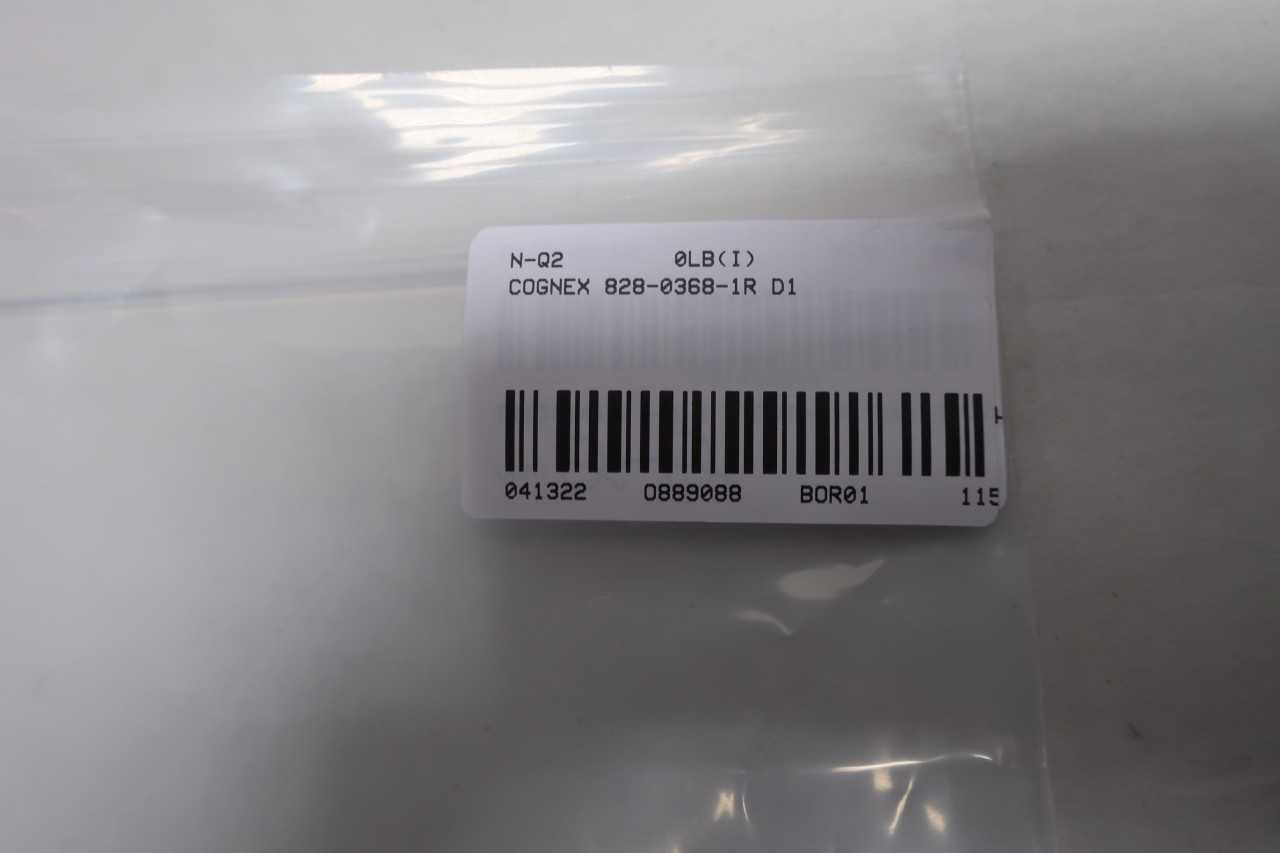 COGNEX 828-0368-1R D1 24V-DC BAR CODE SCANNER - AUTOMATION & CONTROLS
