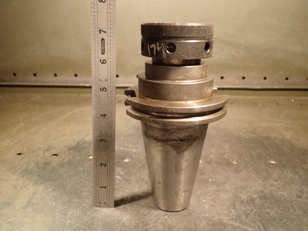 Command C6C4-1000 TG-100 Collet Chuck Tool Holder: CAT-50 V-Flange Taper Shank - MACHINING ACCESSORIES & TOOLING