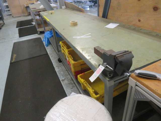Wilton Vice and Aluminum Table (1) vice - MISCELLANEOUS