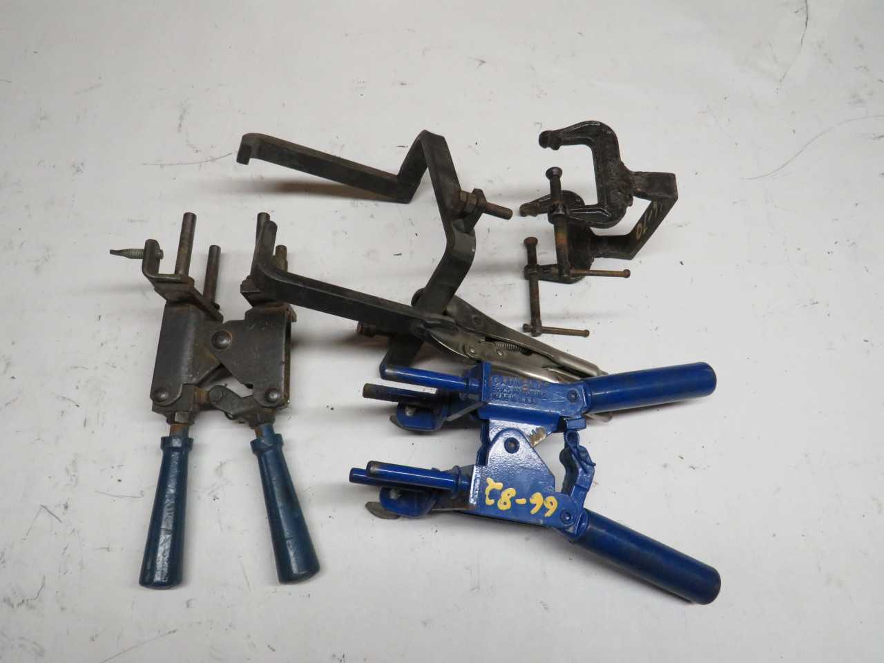 LOT OF 4 HANDLES FOR CADWELD MOLDS - HAND TOOLS