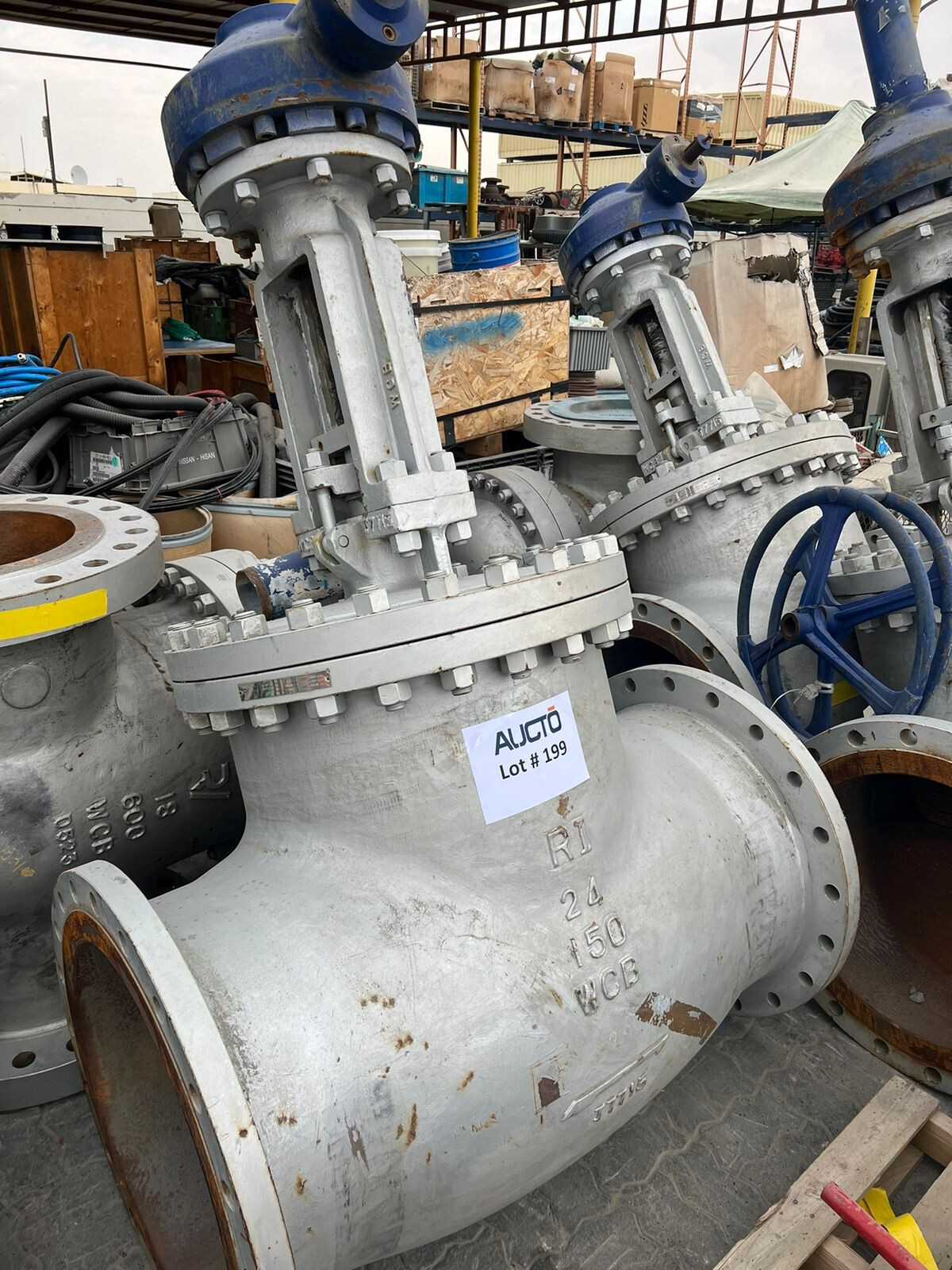 Lot of 2 Globe Valves - GLOBE VALVE