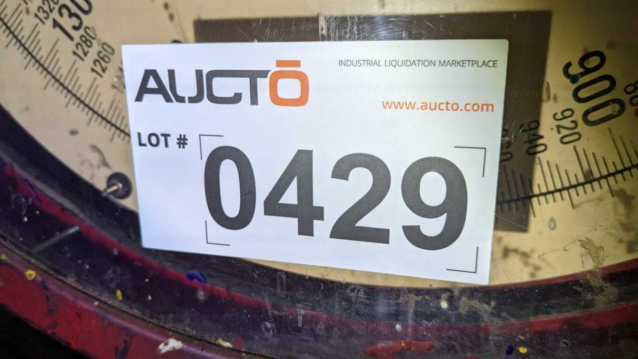 CARDINAL FLOOR MOUNT2000 LBS SCALE, EXPLOSION PROOF - PLANT & FACILITY