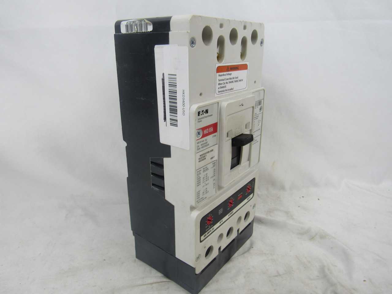 Lot of Quantity 1x HKD3400 MCCB/Molded Case Circuit Breaker - CIRCUIT BREAKERS