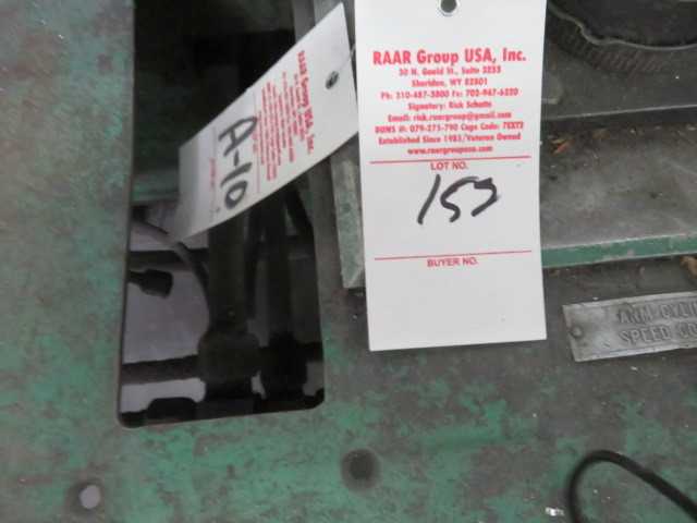 A-10 Hufford 20-Ton Stretch Press, Parts Machine, hidden treasure - MISCELLANEOUS