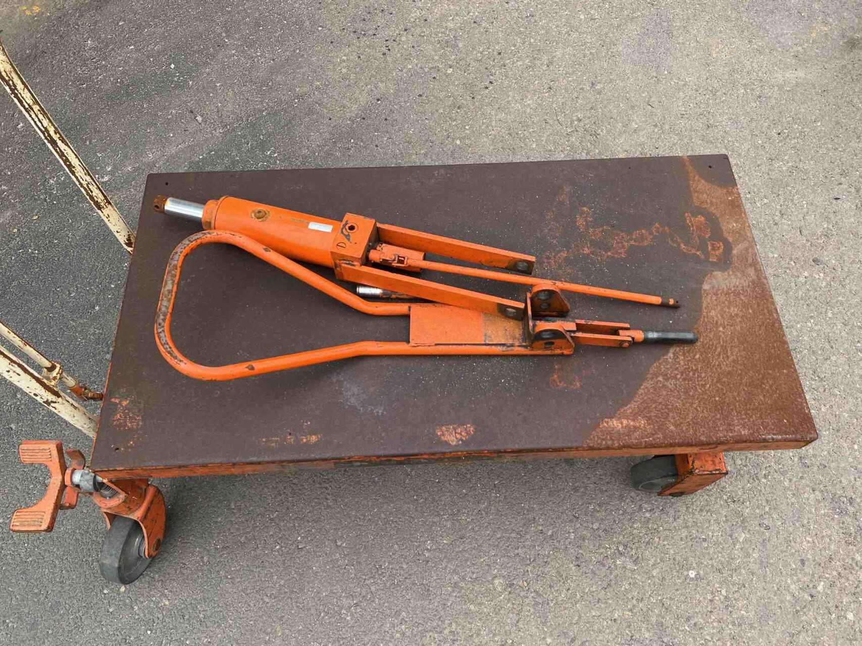 Rolling Lift Cart - Needs Work - ROLLING CARTS