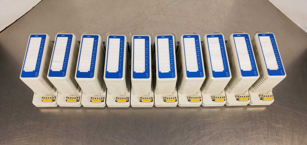 Lot of 10 ABB DI890 Input Module wTU890 Termination Module Like New - Pulled from New Machinery and Bench Tested - AUTOMATION & CONTROLS