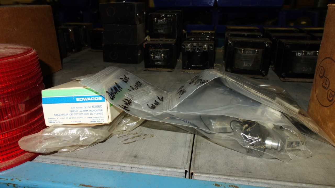 CONTENTS OF 3 SHELVES, ASSORTED ELECTRICAL SAFETY EQUIPMENT - SAFETY SWITCH