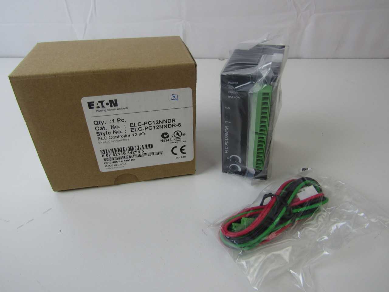 Quantity of 16x ELC-PC12NNDR PLC/Process Logic Controllers - AUTOMATION & CONTROLS