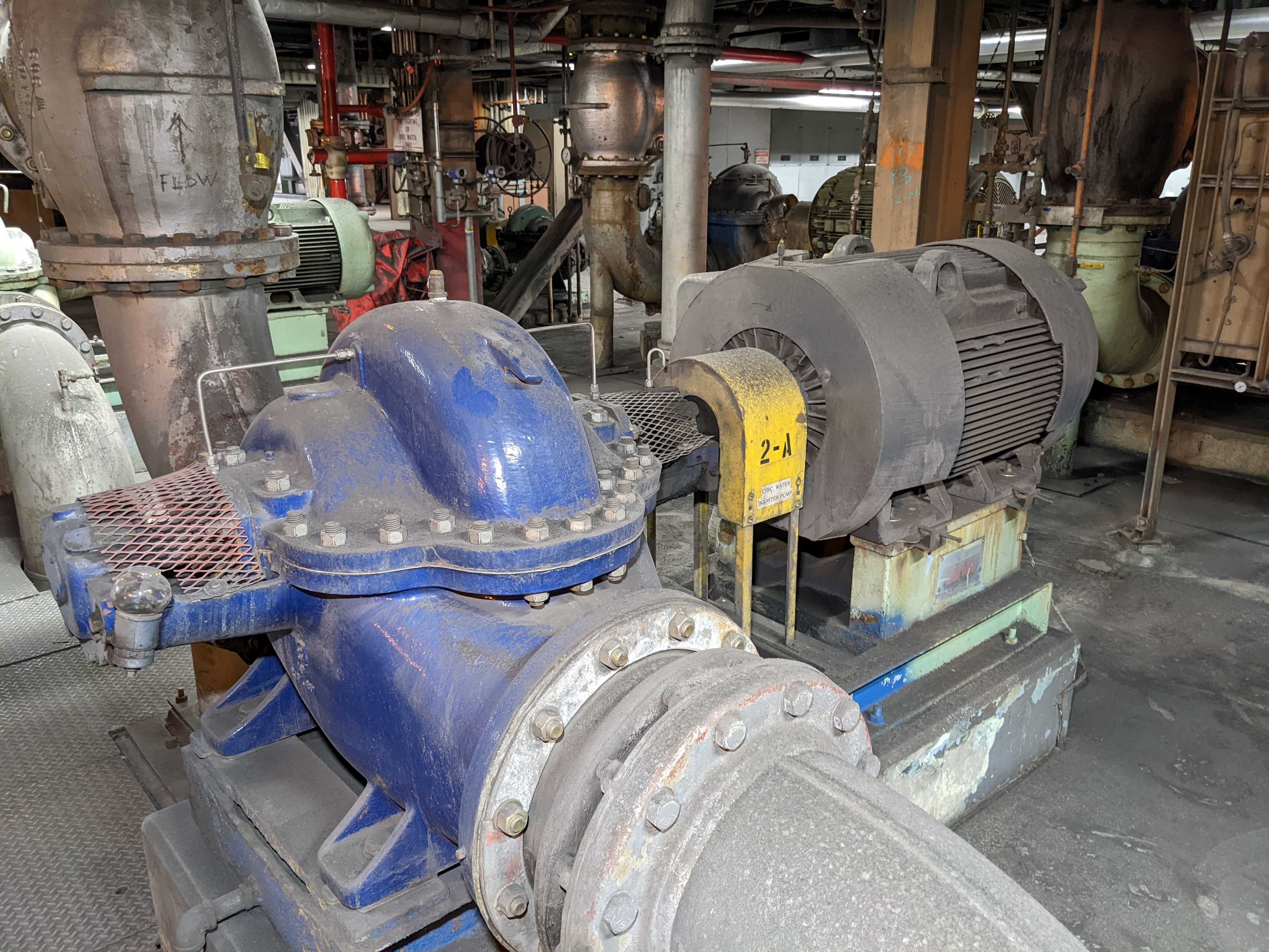 CIRC WATER BOOSTER PUMP WITH MOTOR - PUMPS