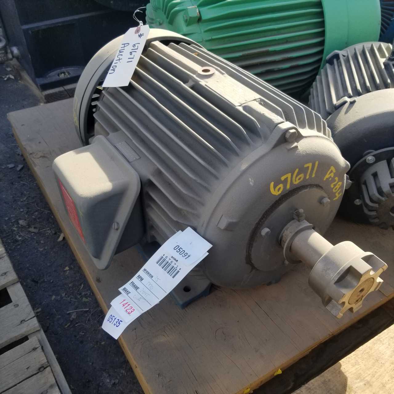 25 HP 1800 RPM 284T Frame Magnetek Motor - ELECTRIC MOTORS 25 HP 1800 RPM 284T Frame Magnetek Motor - ELECTRIC MOTORS