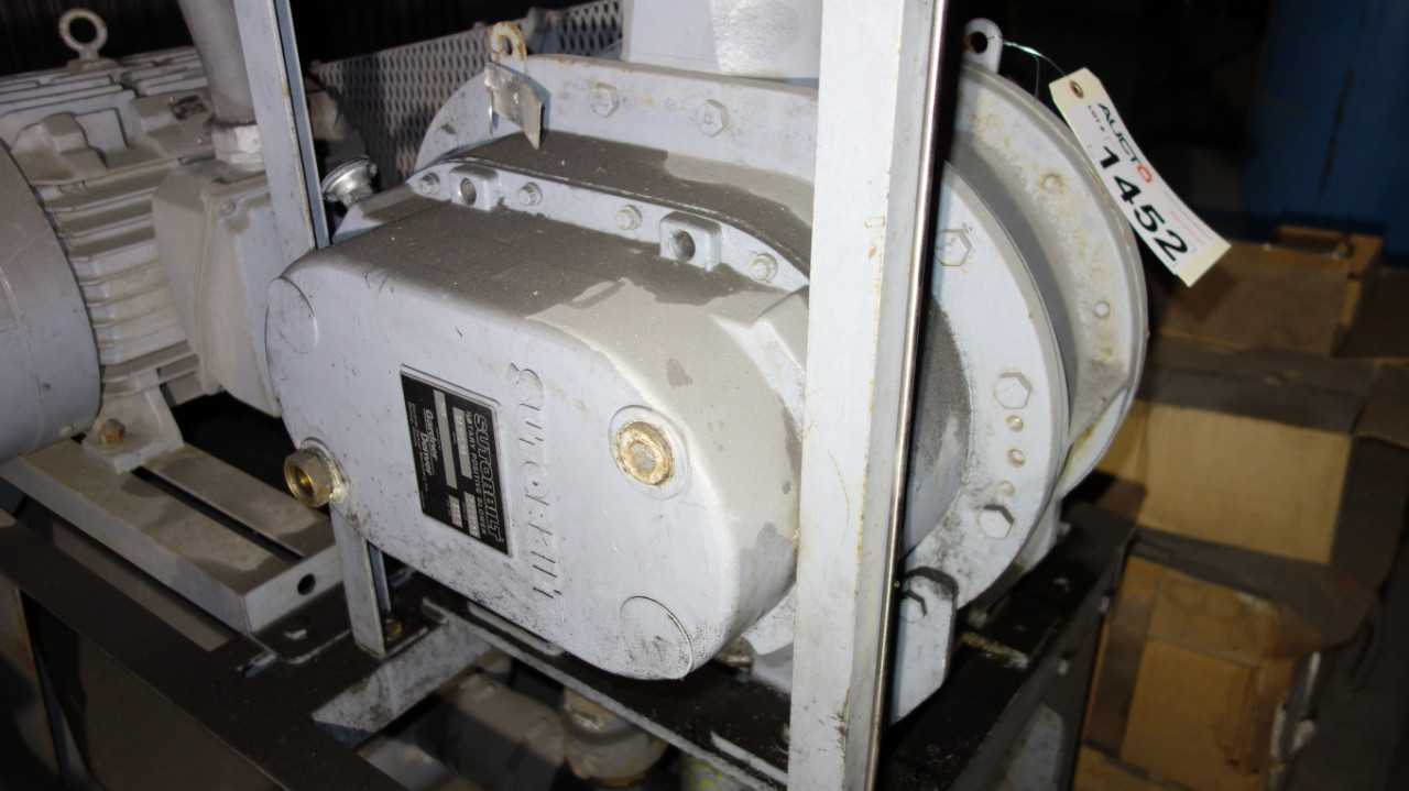GARDNER DENVER 7HP GAGHDPA BLOWER SKID 30HP 460V - ELECTRIC MOTORS