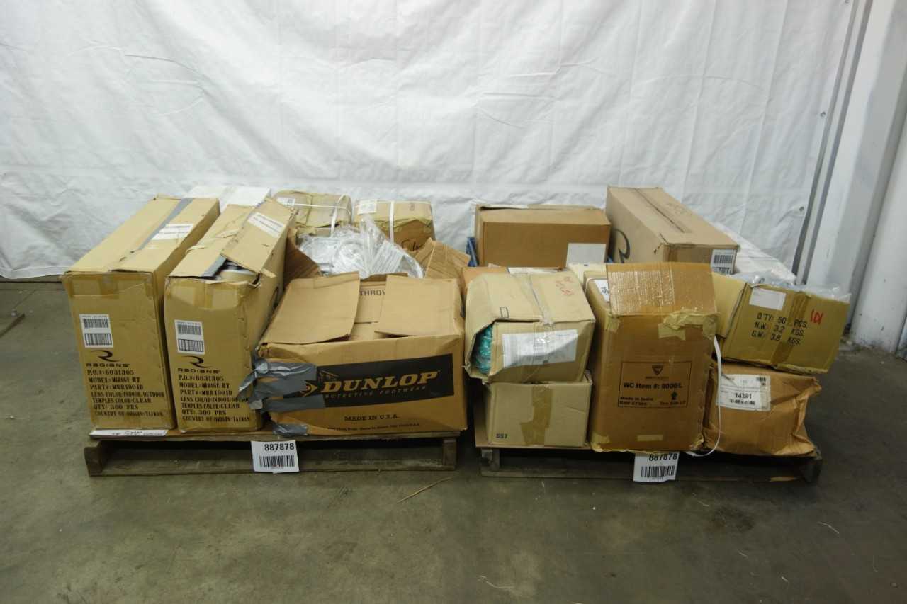 2 PALLETS OF ASSORTED PPE - HAND TOOLS