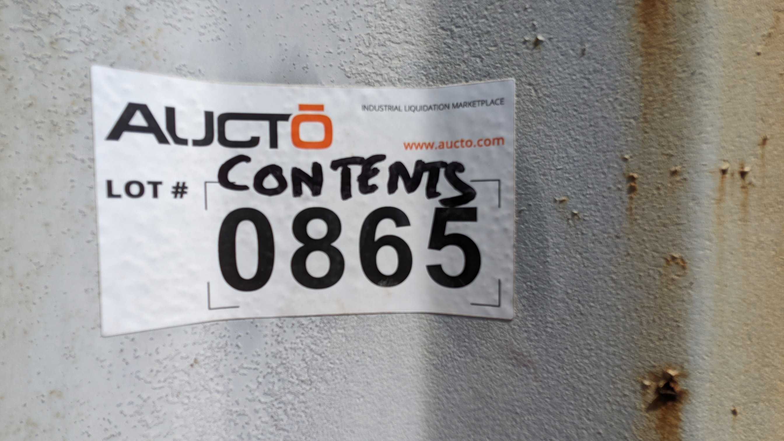 CONTENTS OF CONTAINER - INDUSTRIAL PARTS