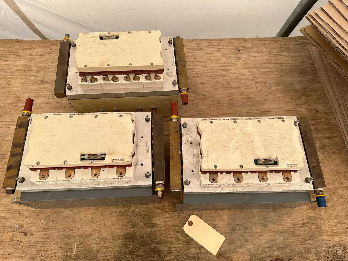 BULK LOT OF DUCATI ENERGIA FILTER CAPACITOR QTY 3 - PROCESS EQUIPMENT BULK LOT OF DUCATI ENERGIA FILTER CAPACITOR QTY 3 - PROCESS EQUIPMENT