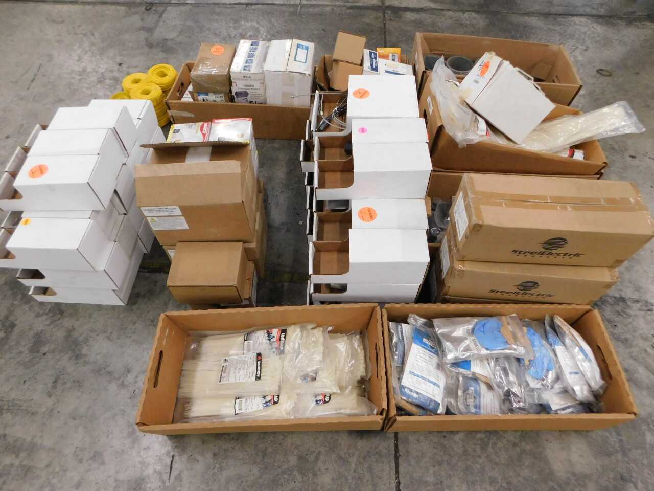 Pallet of Misc Electrical Supplies - ELECTRICAL COMPONENTS