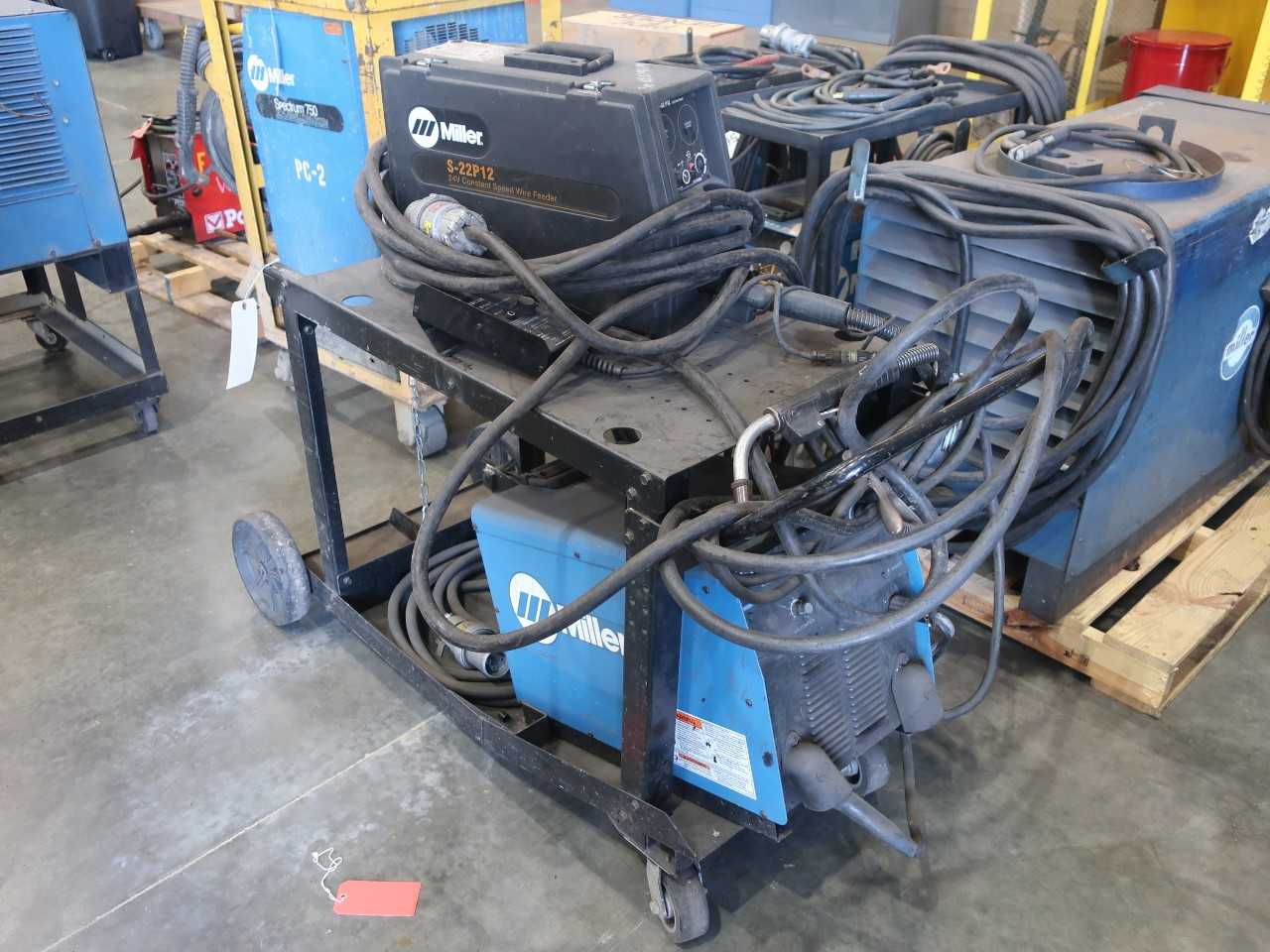 DC arc welder 230/460V-AC 3ph, S-22 P12 wire feeder - WELDING EQUIPMENT