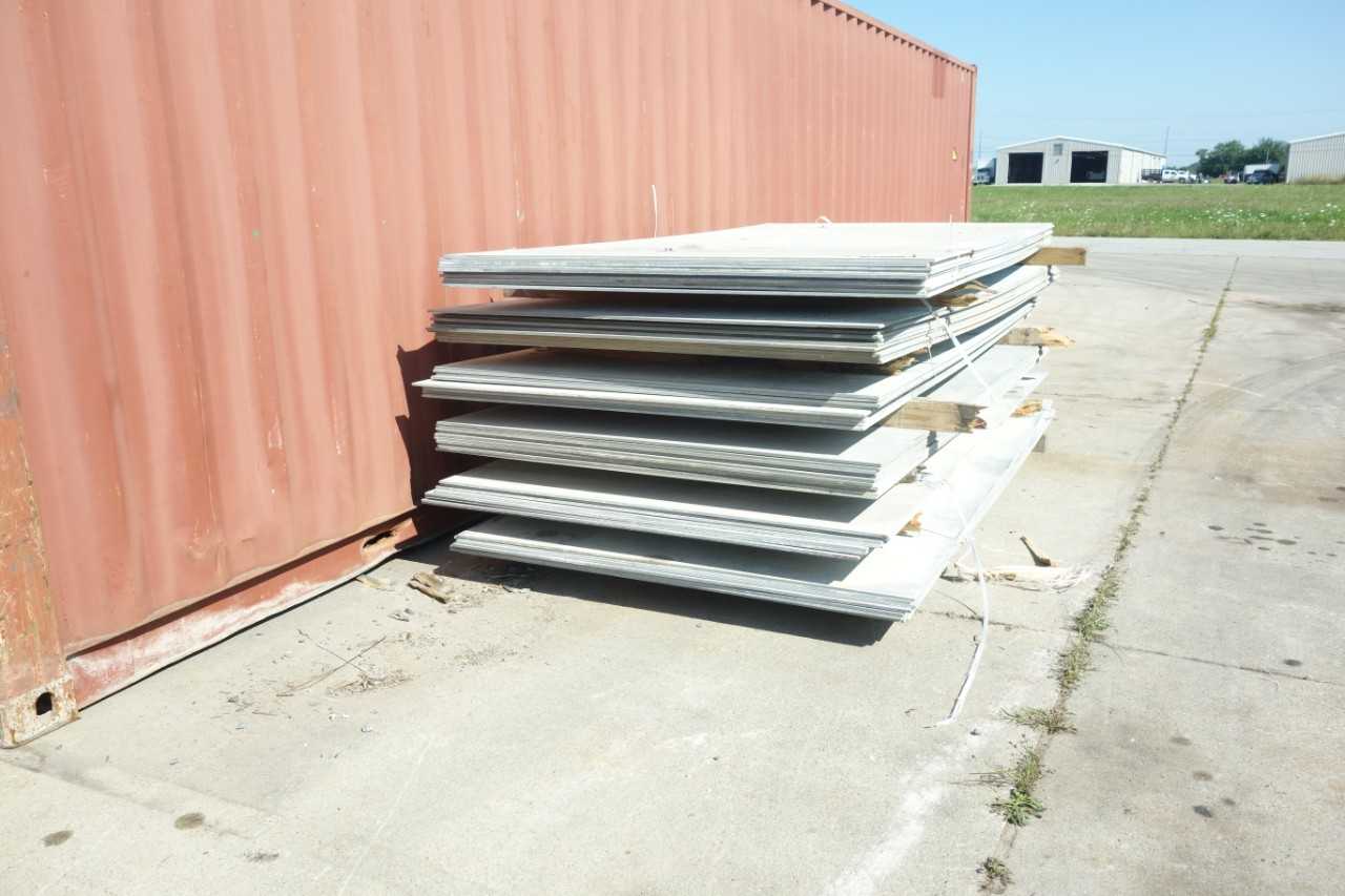 LOT OF A36 GALVANIZED CARBON STEEL PLATE
