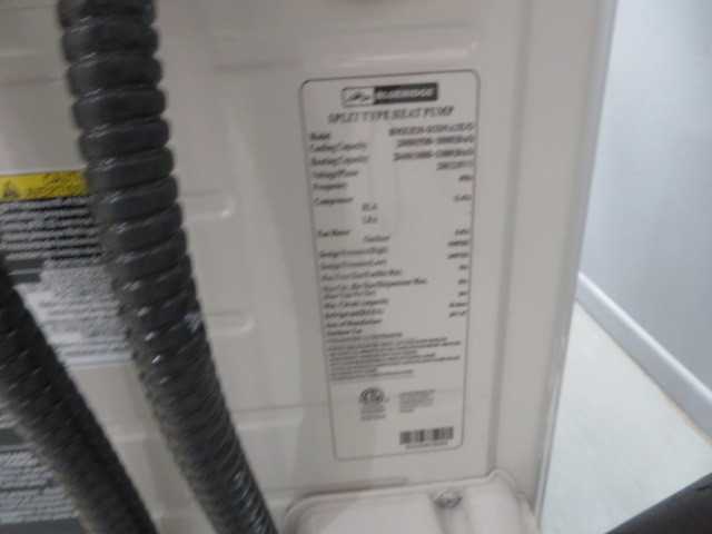 Blueridge Split Heat Pump - MISCELLANEOUS