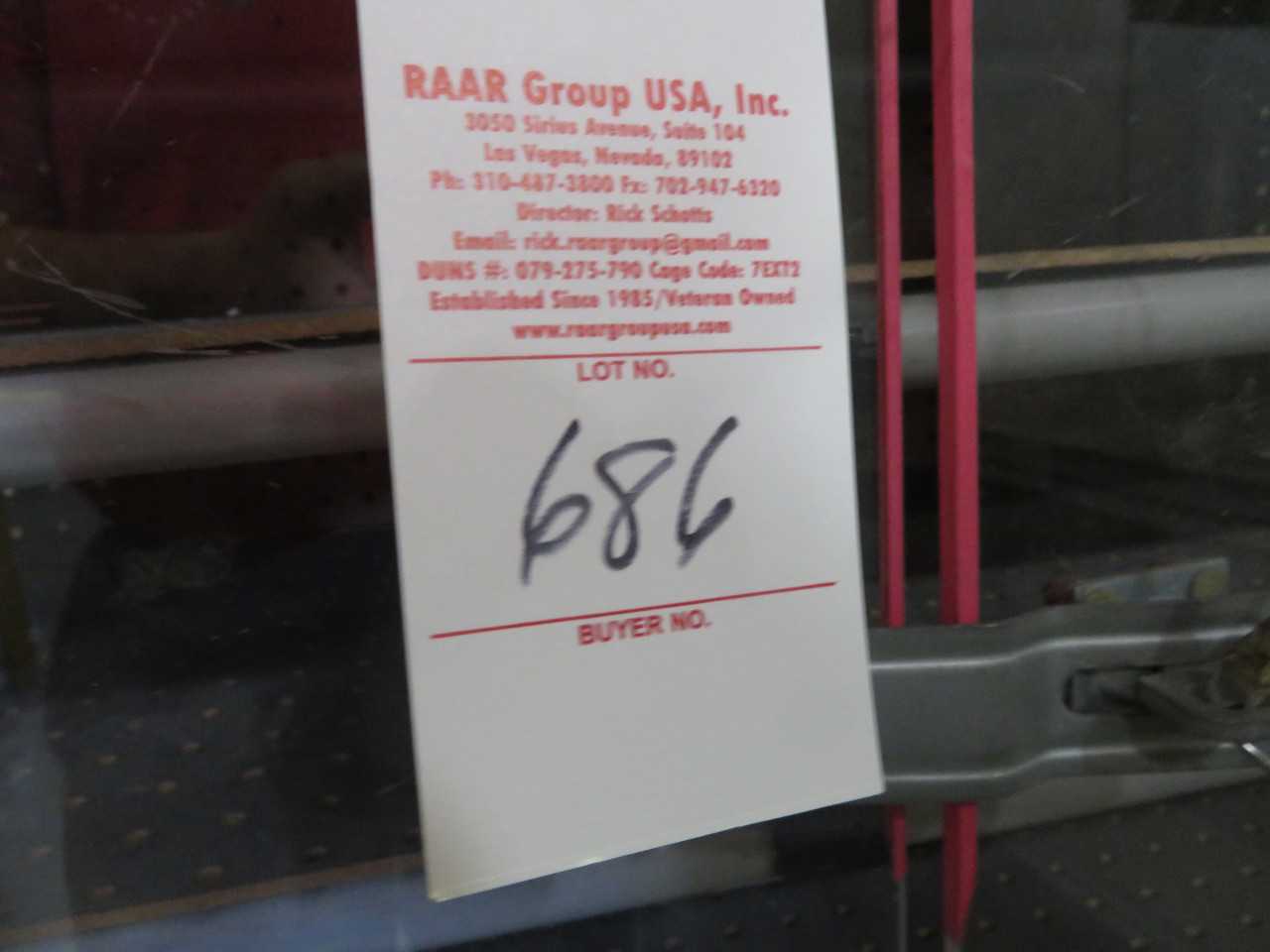 Rolling Cabinet for Parts Storage (4) LOT - MISCELLANEOUS