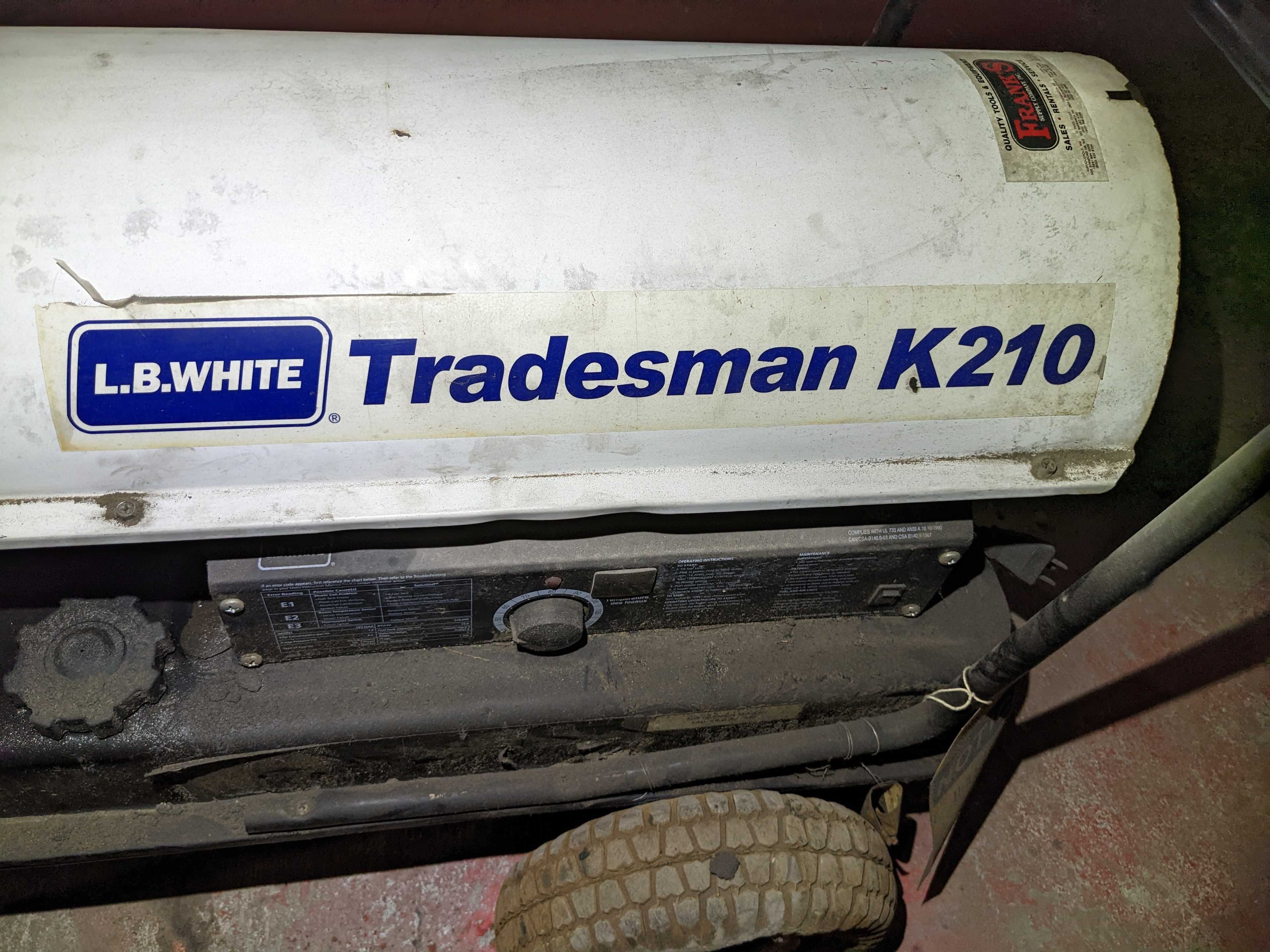 LOT OF TWO HEATERS - HVAC EQUIPMENT