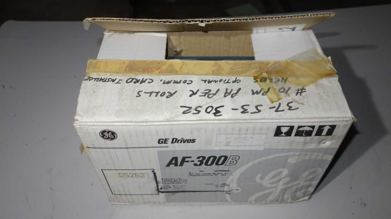 GE 6VAF343005B-A2 AF-300 5HP DRIVE - MOTOR DRIVES