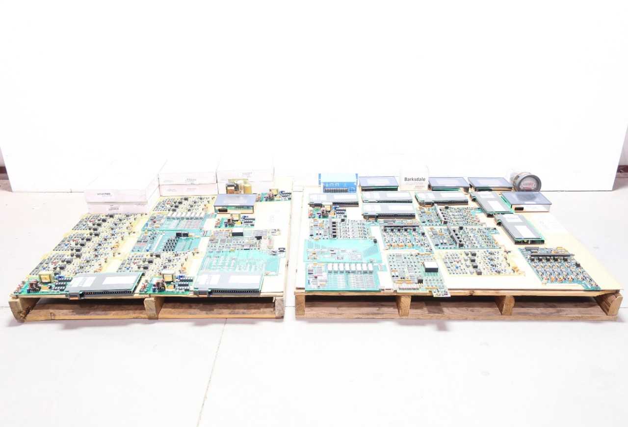 2 PALLETS WESTINGHOUSE PCBS, HMIS, ALLEN BRADLEY PLCS - ELECTRICAL COMPONENTS