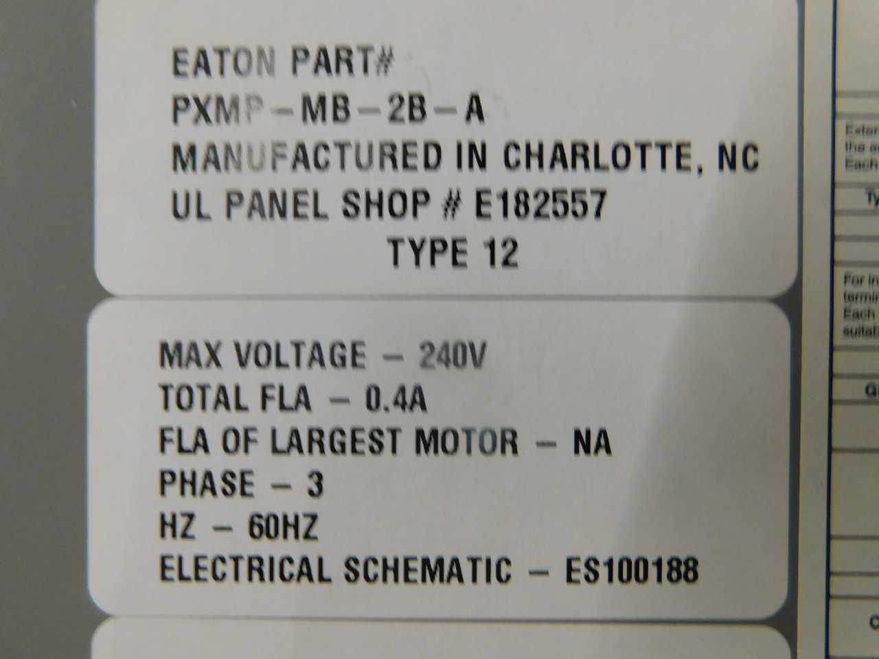 Quantity of 1x PXMP-MB-2B-A Meters - INDUSTRIAL PARTS Quantity of 1x PXMP-MB-2B-A Meters - INDUSTRIAL PARTS