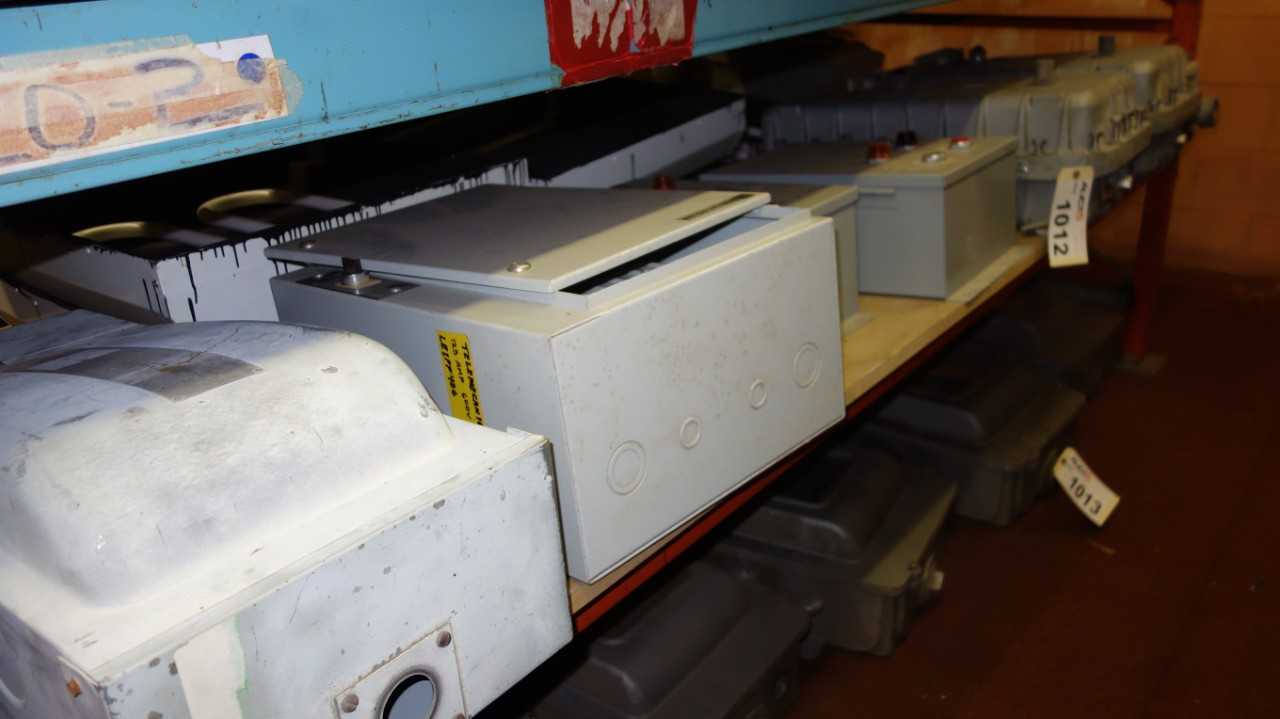 LOT OF ASSORTED ELECTRICAL ENCLOSURES - ELECTRICAL ENCLOSURES
