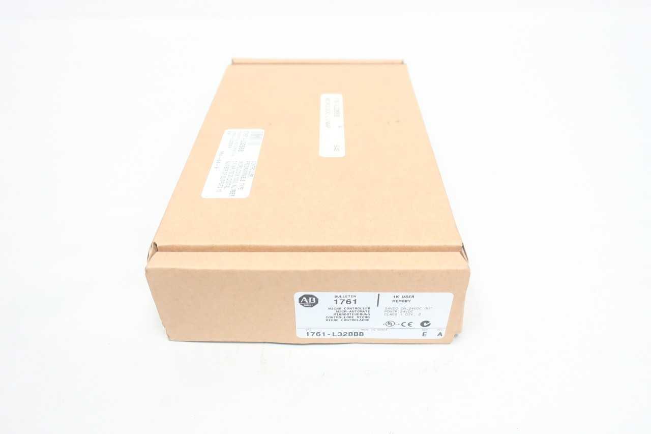 ALLEN BRADLEY 1761-L32BBB MICROLOGIX 1000 CONTROLLER MODULE - AUTOMATION & CONTROLS
