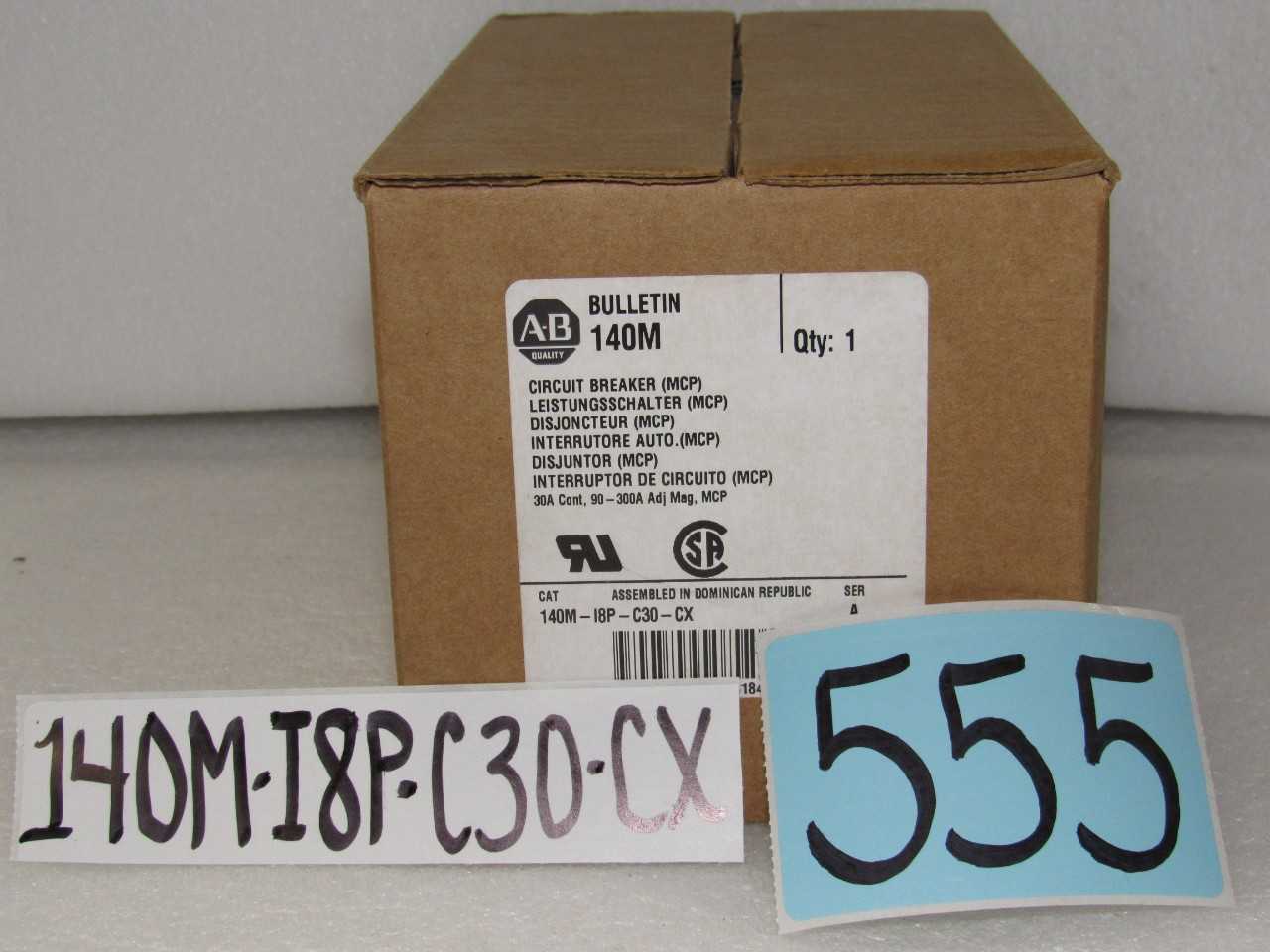Allen Bradley Circuit breakers - CIRCUIT BREAKERS