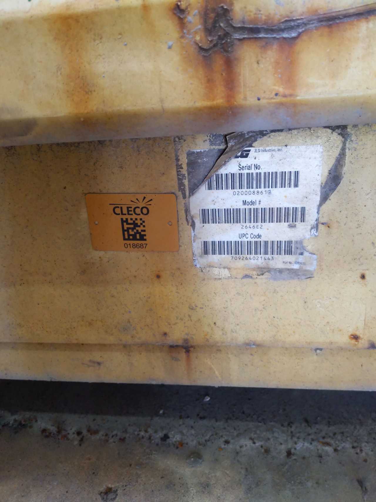 JLG 2646 Electric Scissor lift (Not Running) - MISCELLANEOUS