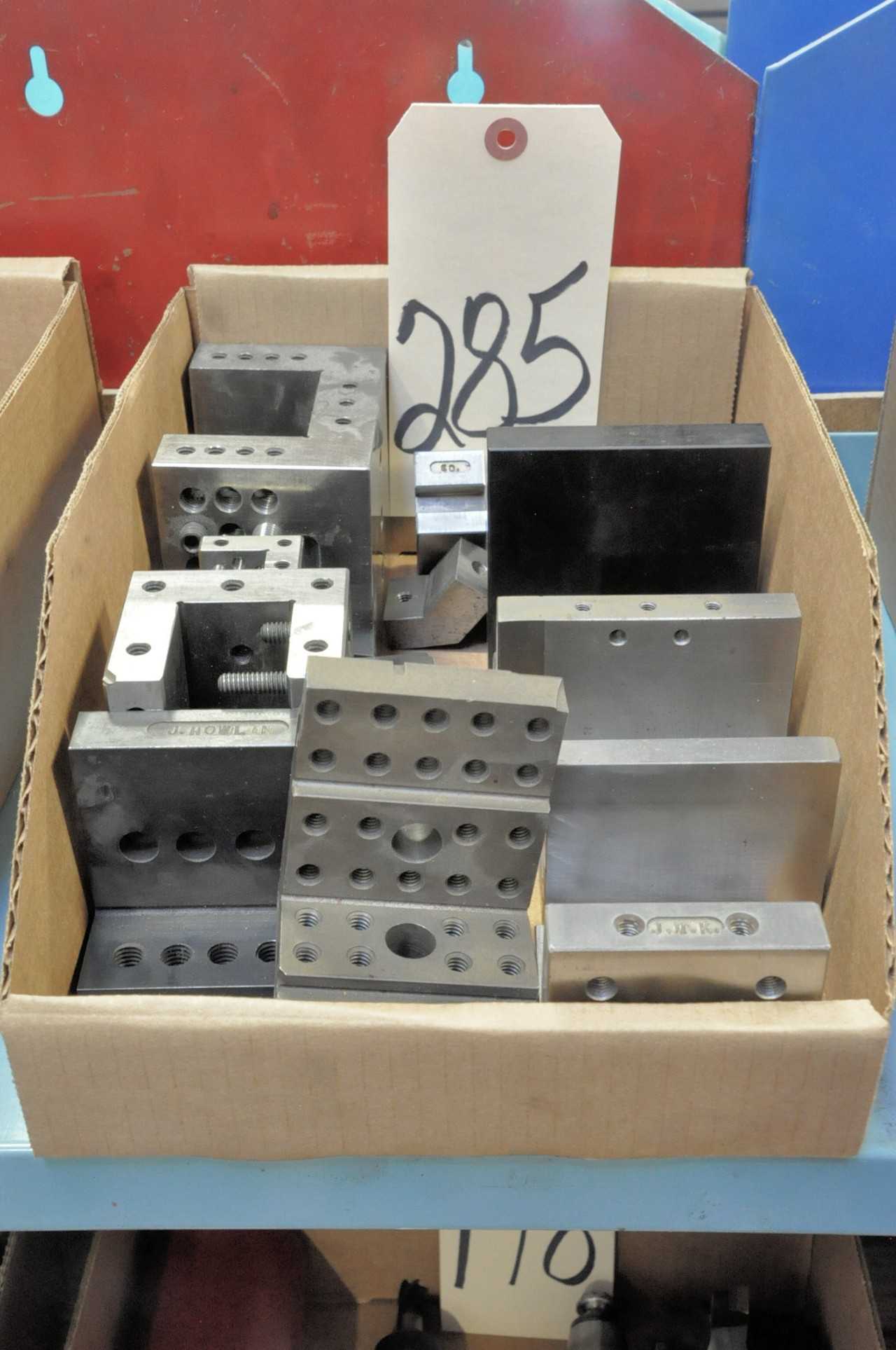 Lot-Small Angle Plates and Risers in (1) Box - MACHINING ACCESSORIES & TOOLING