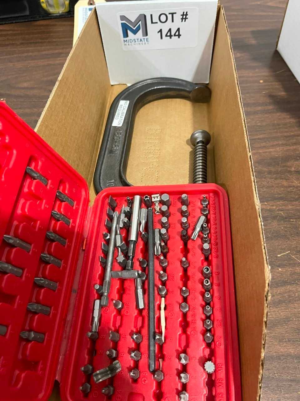 Bit set and Clamp - ELECTRIC POWER TOOLS