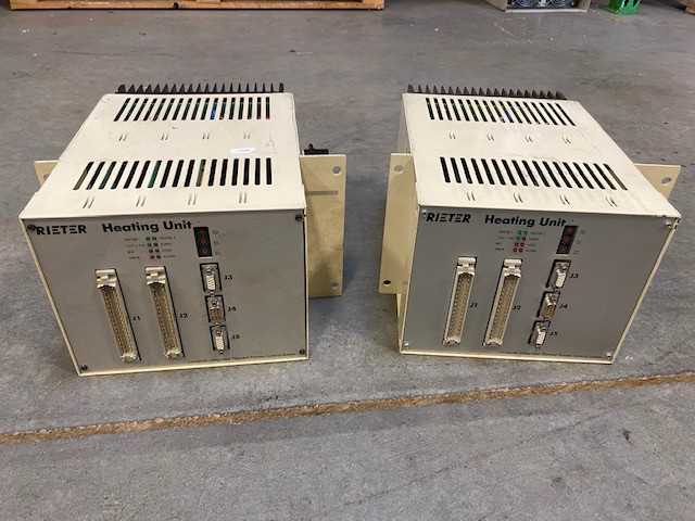 Lot of 2 Rieter Heating Unit RHU MARK II RR-1866-0394-1860-5553- Used-Bench Tested - HVAC EQUIPMENT