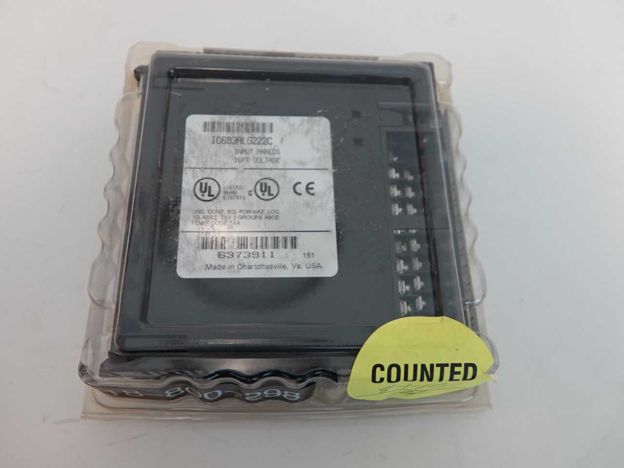 Alstom IC693ALG222C Input Analog 16PT Voltage (NIP) - AUTOMATION & CONTROLS