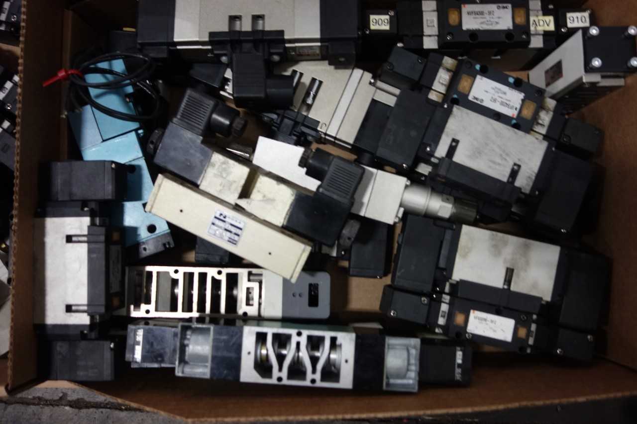 PALLET OF ASSORTED SOLENOID VALVES - SOLENOID VALVE
