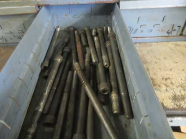 Cabinet and all contents - INDUSTRIAL PARTS