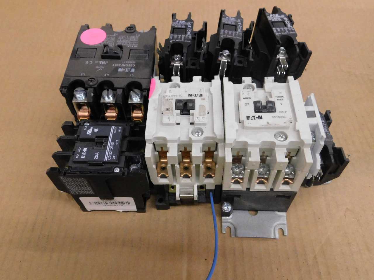 Lot of Various Definite Purpose Contactors - CONTACTORS
