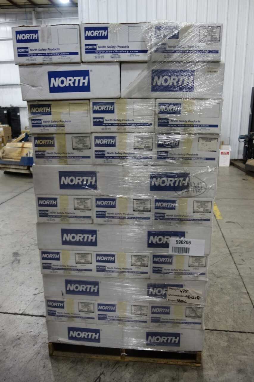 PALLET OF NORTH 4200M RESPIRATORY PROTECTION - SAFETY EQUIPMENT