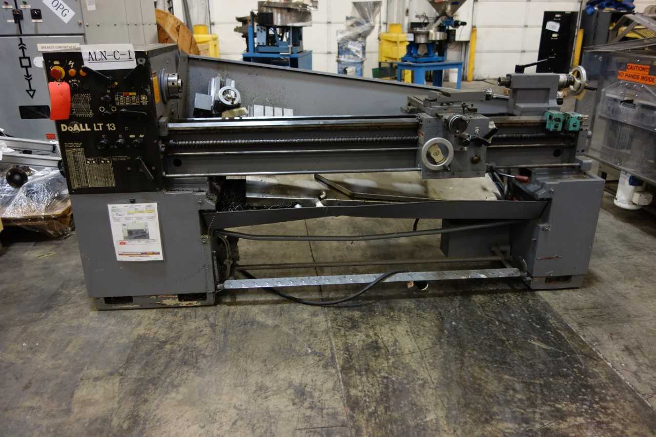 DOALL LT13 LATHE MACHINE, 480V, 3 PHASE, 60HZ - LATHES