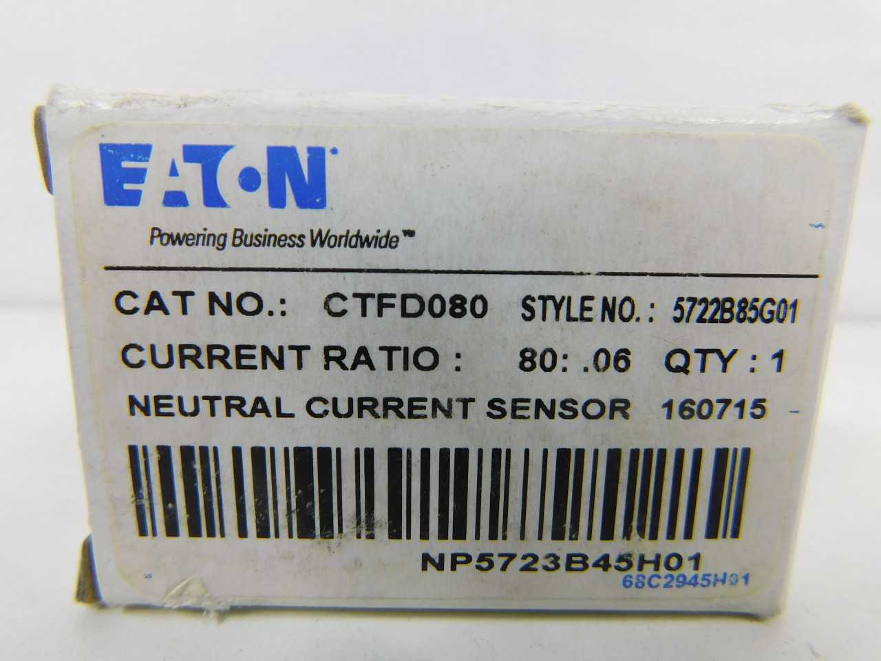 Quantity of 3x CTFD080 Sensors - INSTRUMENTATION Quantity of 3x CTFD080 Sensors - INSTRUMENTATION