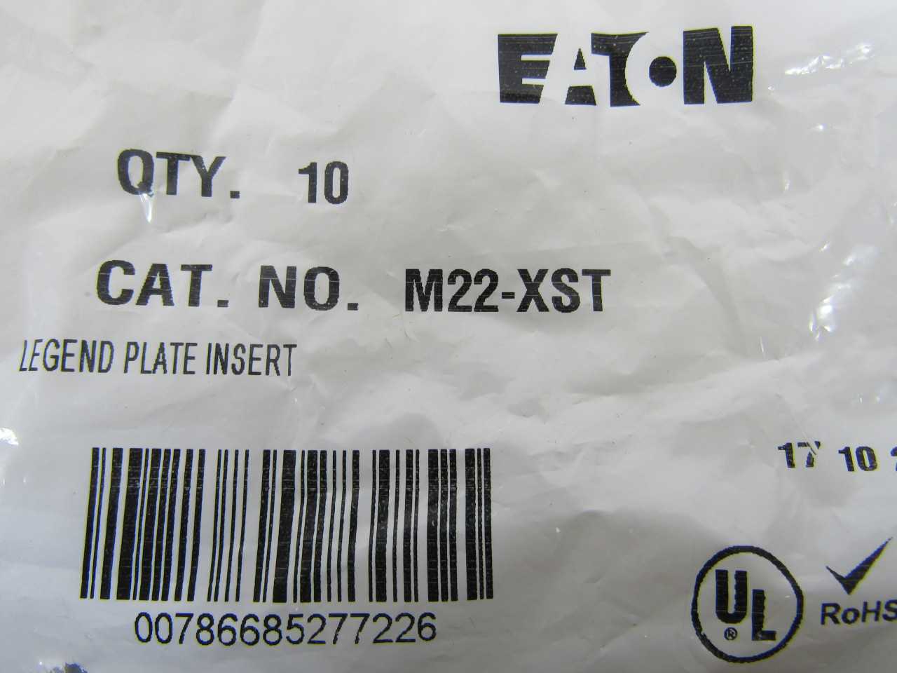 Lot of Quantity 171x M22-XST Motor Operators - ELECTRIC MOTORS